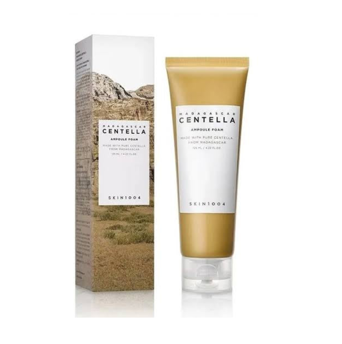 MADAGASCAR CENTELLA AMPOULE FOAM 125 ML | LIMPIADOR FACIAL EN ESPUMA