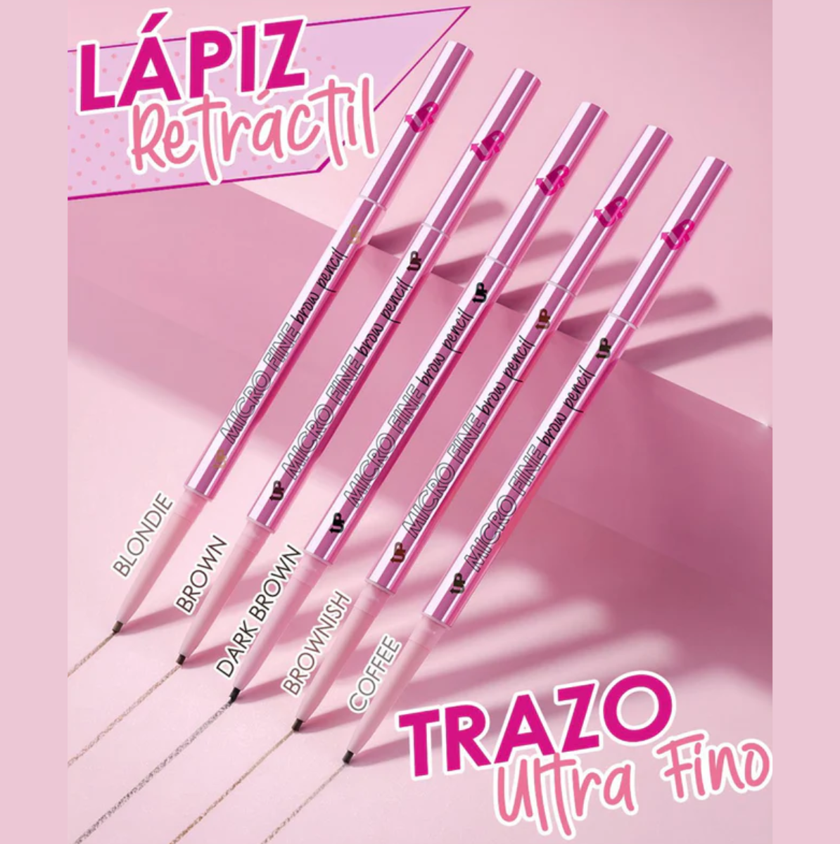 MICRO FINE BROW PENCIL | LÁPIZ RETRÁCTIL DE CEJAS