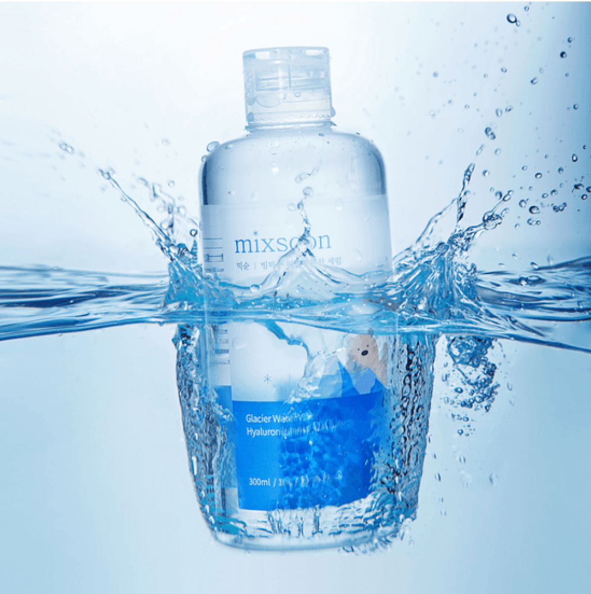 GLACIER WATER HYALURONIC ACID SERUM 300ML | SUERO FACIAL ÁCIDO HIALURÓNICO
