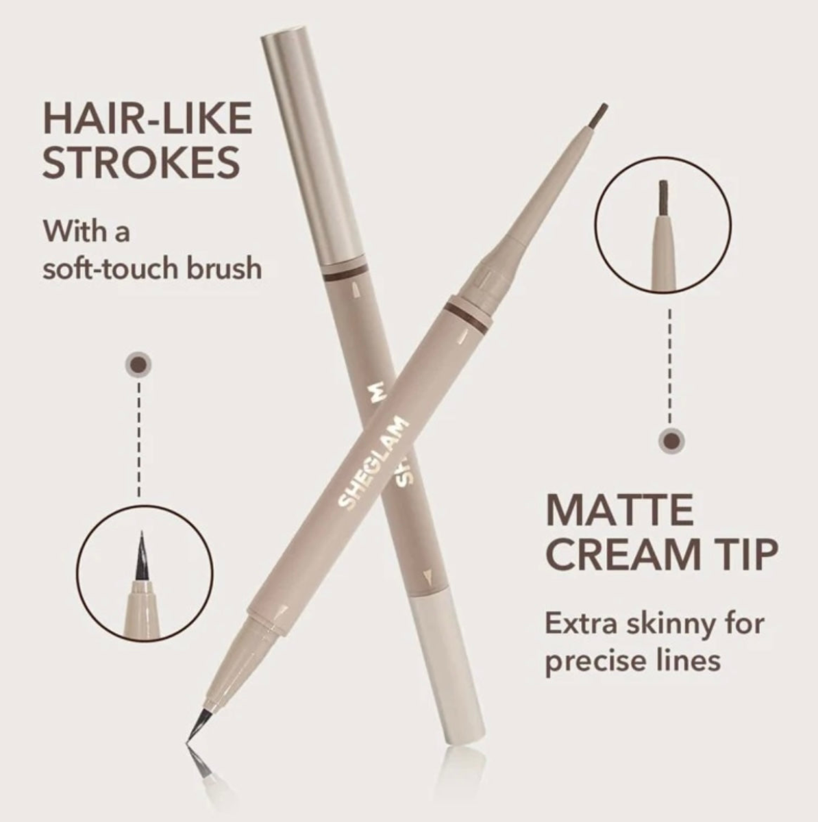 LAPIZ DE CEJAS 2 EN 1 BROWS ON DEMAND