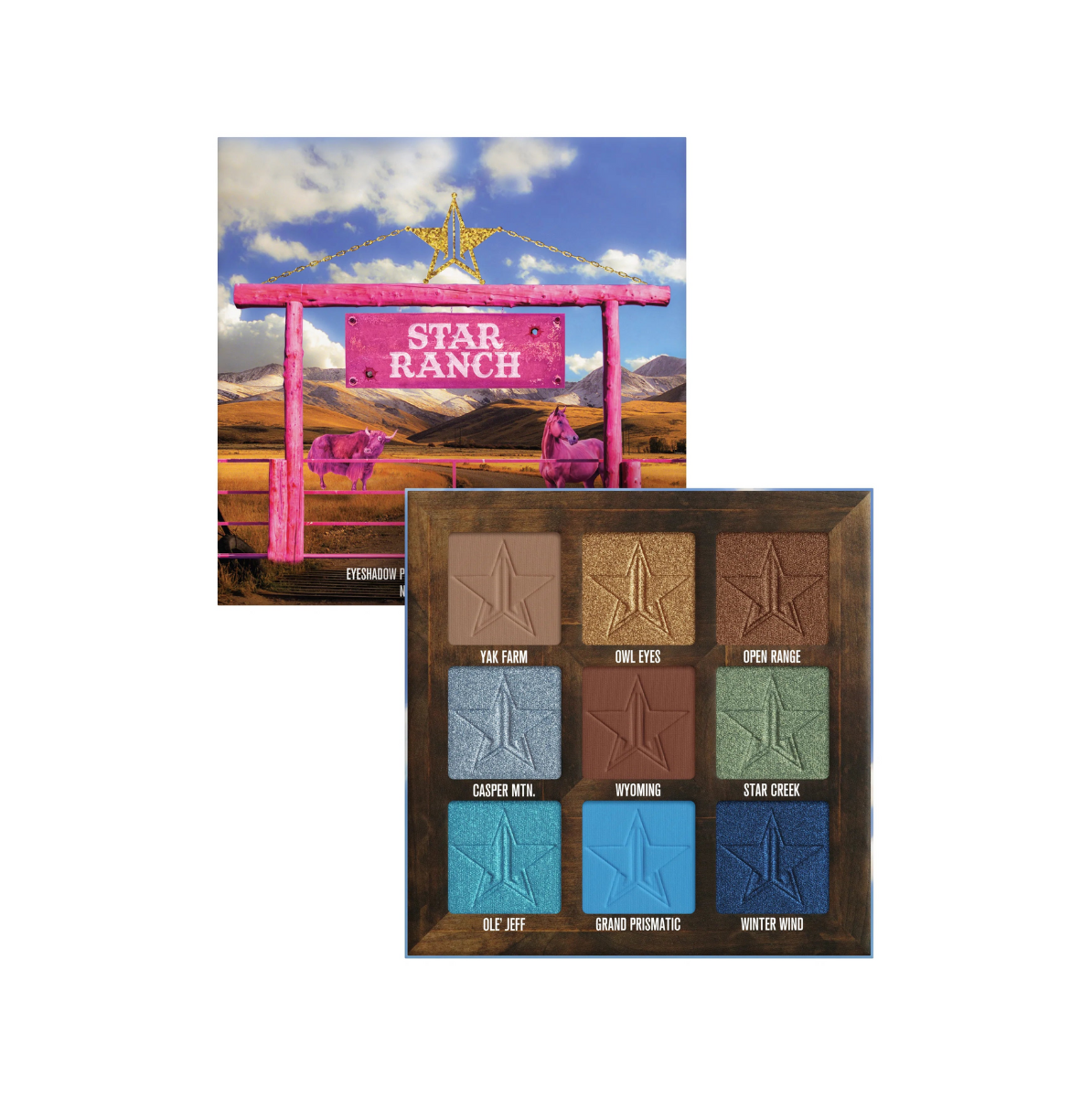 PALETA DE SOMBRAS STAR RANCH
