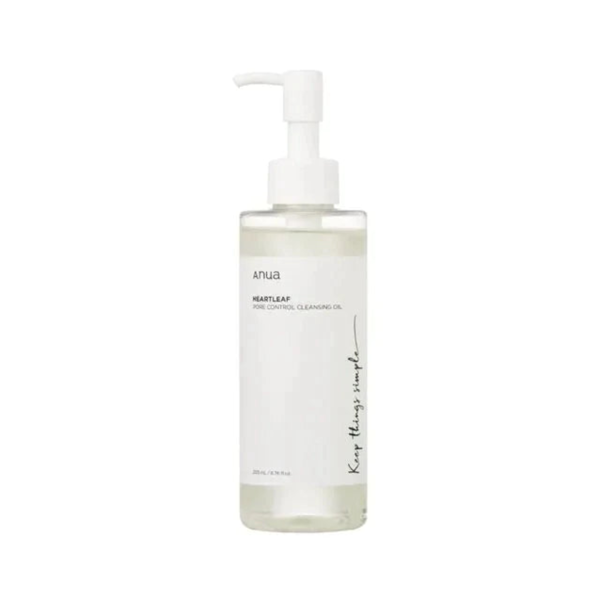HEARTLEAF PORE CONTROL CLEANSING OIL 200ML | ACEITE LIMPIADOR FACIAL