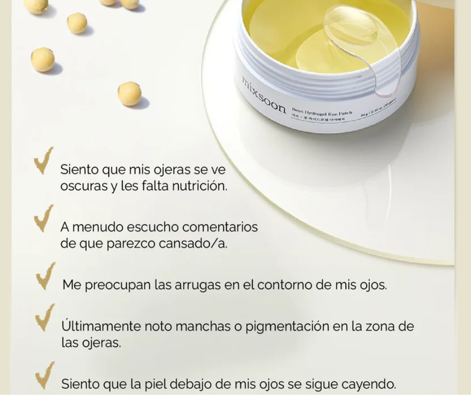 BEAN HYDROGEL EYE PATCH 60PZA| PARCHES PARA OJOS