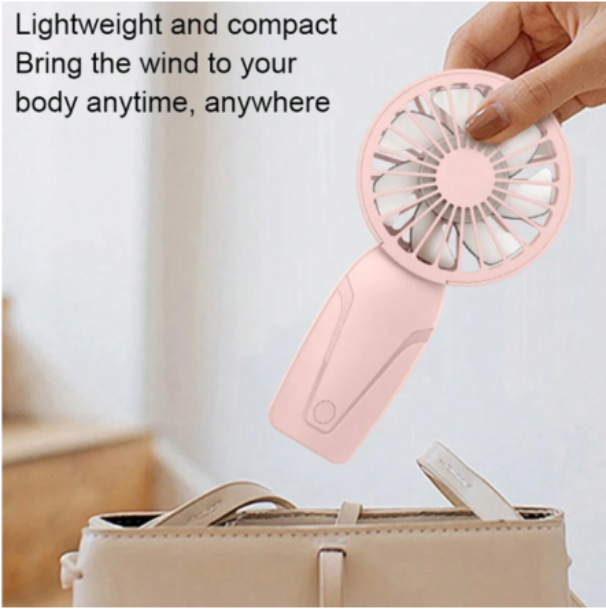 VENTILADOR PORTÁTIL MINIMALISTA
