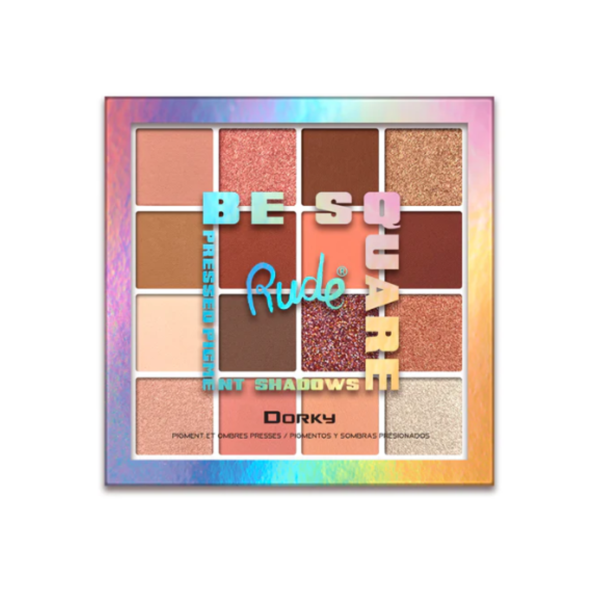 PALETA DE SOMBRA BE SQUARE - DORKY