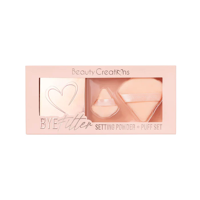 KIT BYE FILTER | SET POLVO FIJADOR SUELTO+ PUFF