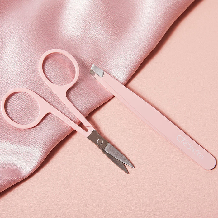 KIT PARA CEJAS PLUCK & TRIM | PINZA Y TIJERA