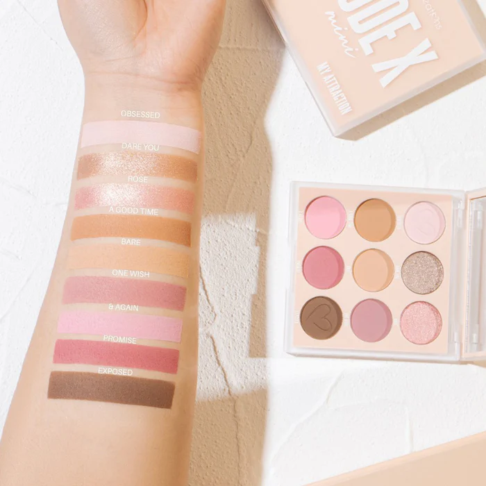 PALETA DE SOMBRAS MINI NUDE X