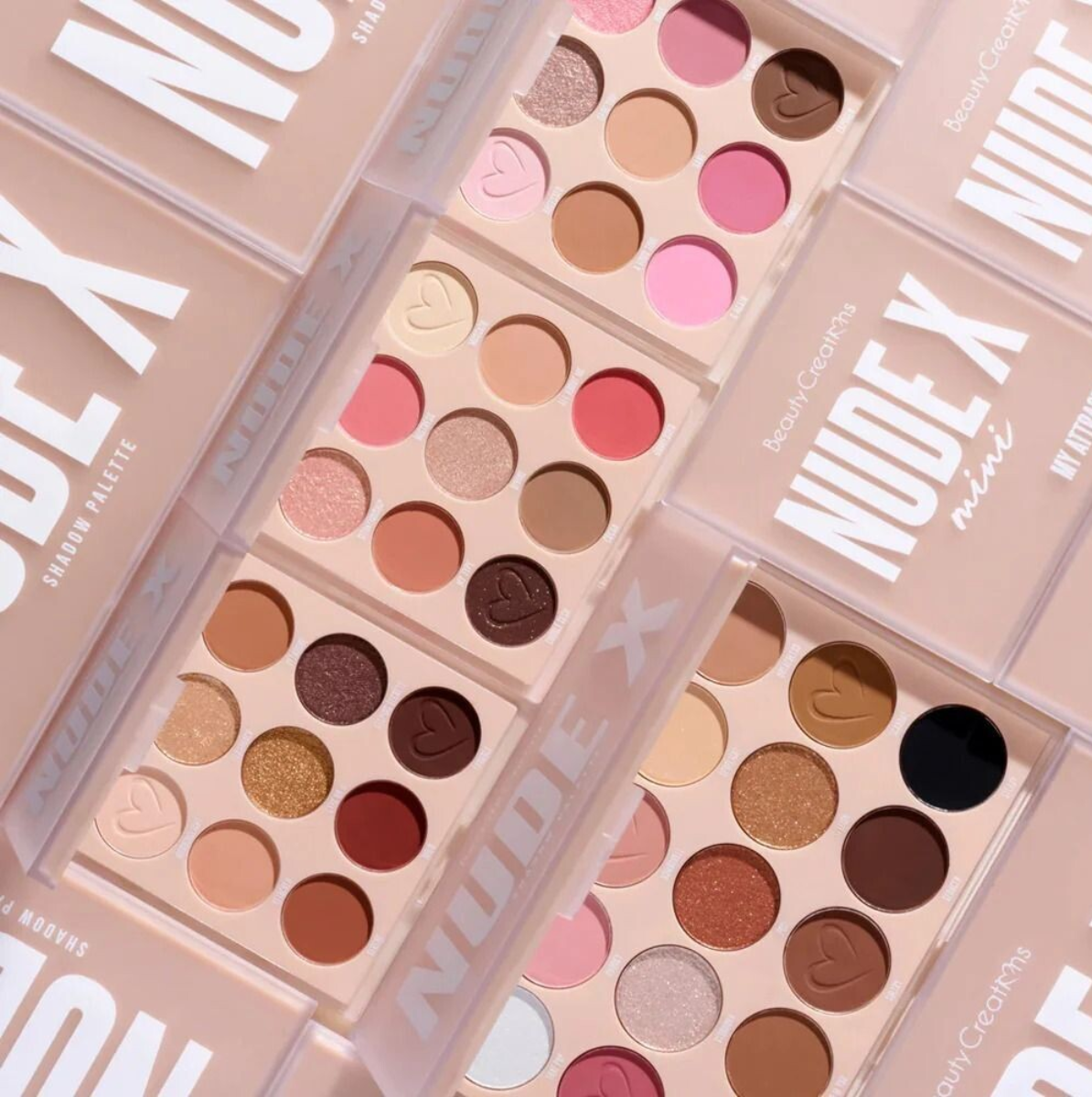 PALETA DE SOMBRAS MINI NUDE X