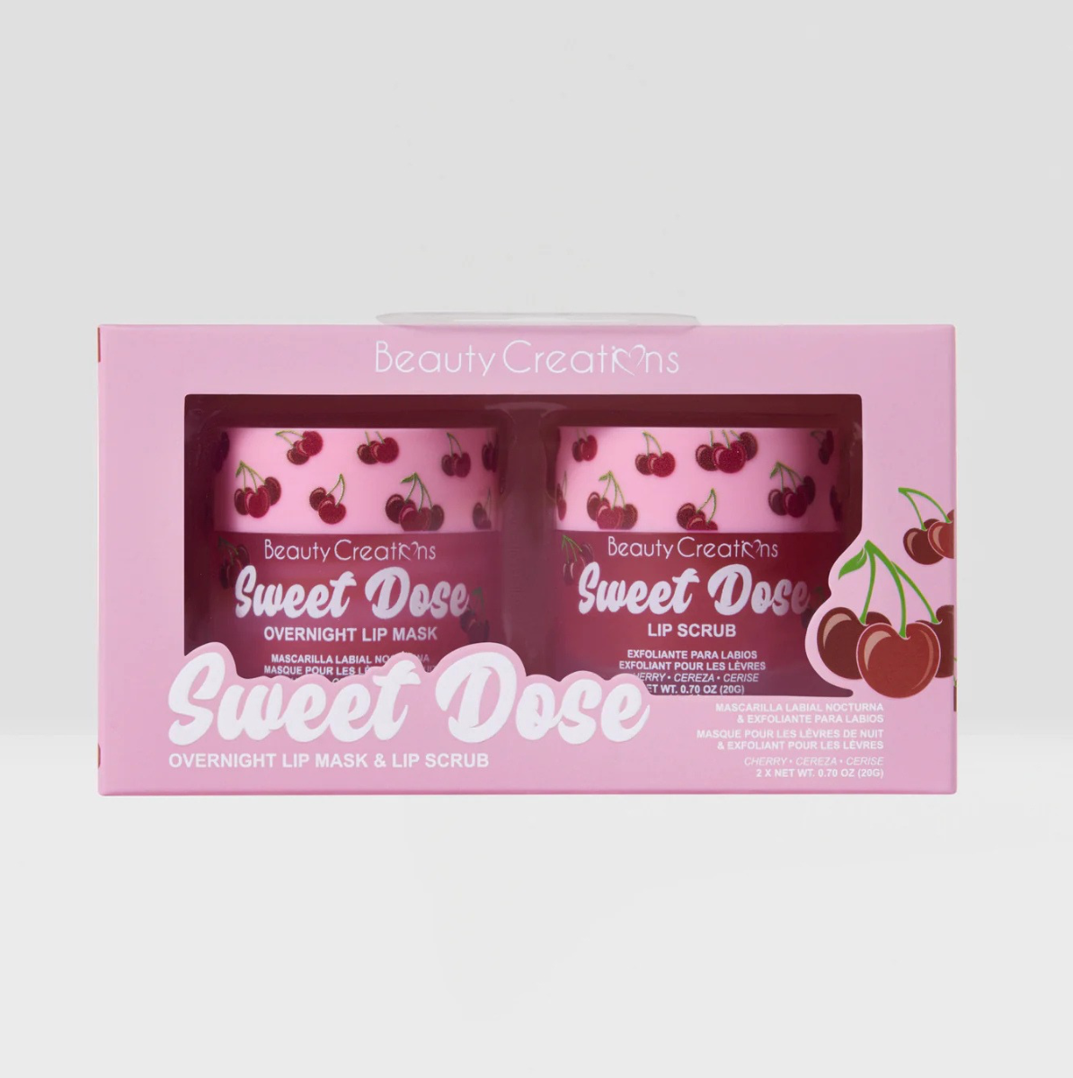 SWEET DOSE OVERNIGHT LIP MASK & SCRUB | SET DE EXFOLIANTE Y MASCARILLA NOCTURNA PARA LABIOS