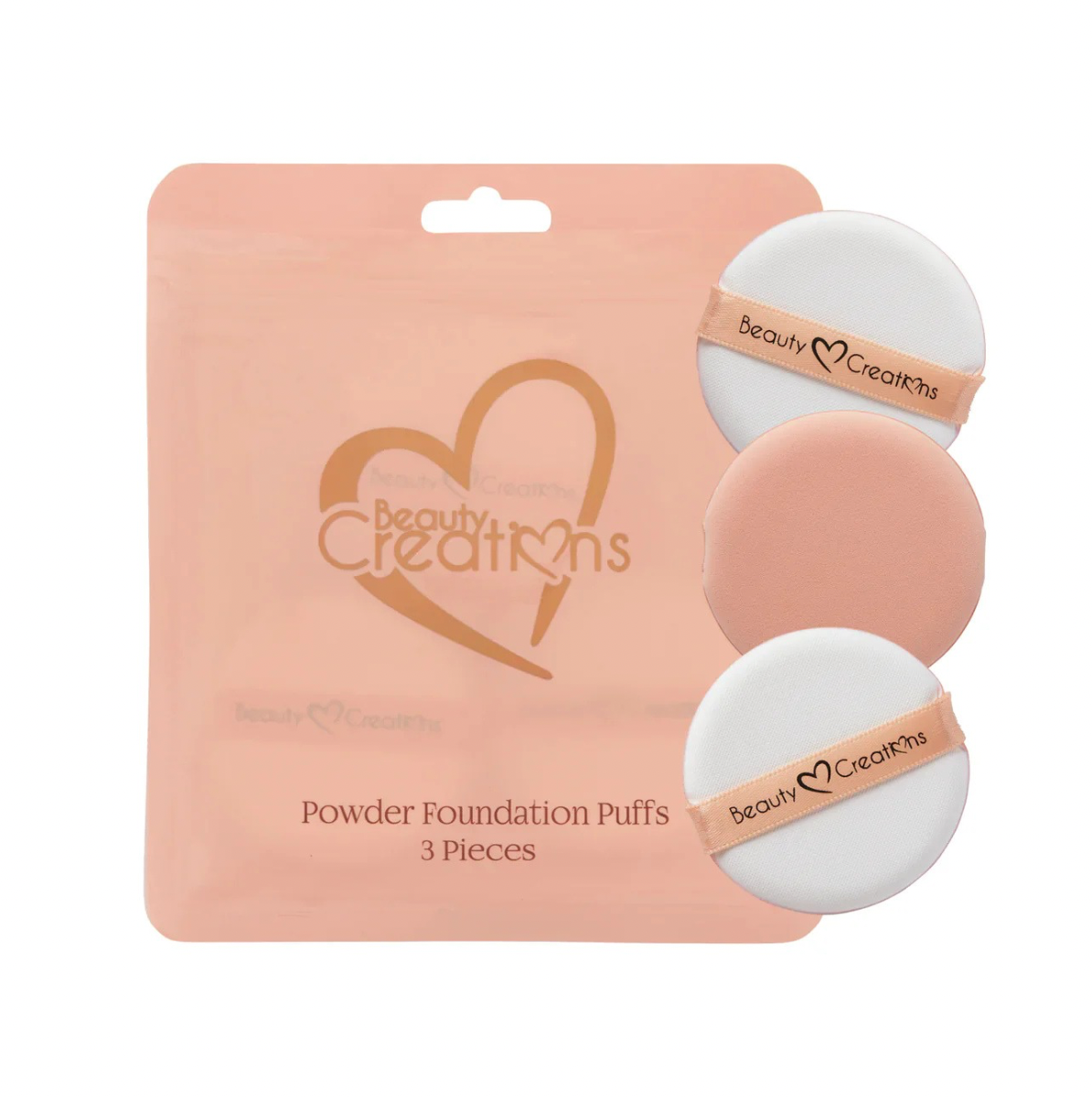 POWDER FOUNDATION PUFFS | ESPONJA PARA POLVO 3PZS