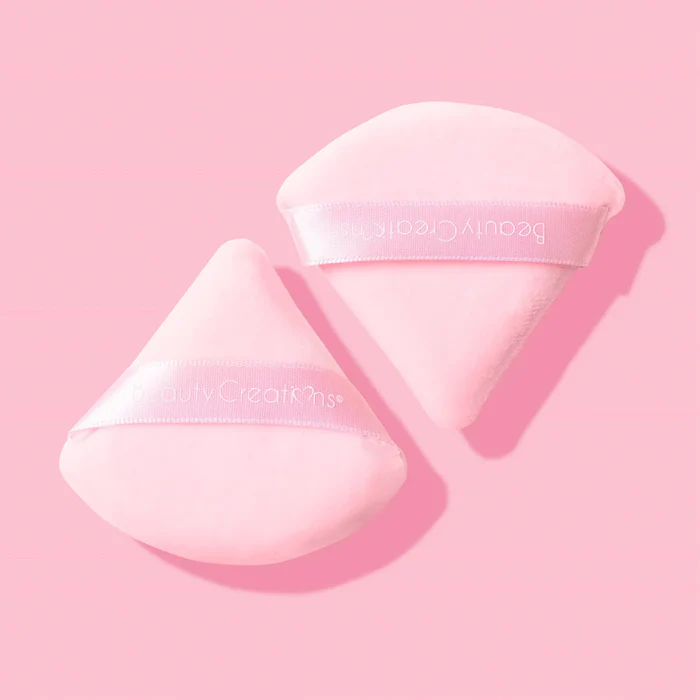 PUFF PUFF SET DE 2 PZAS DE BORLAS ROSA