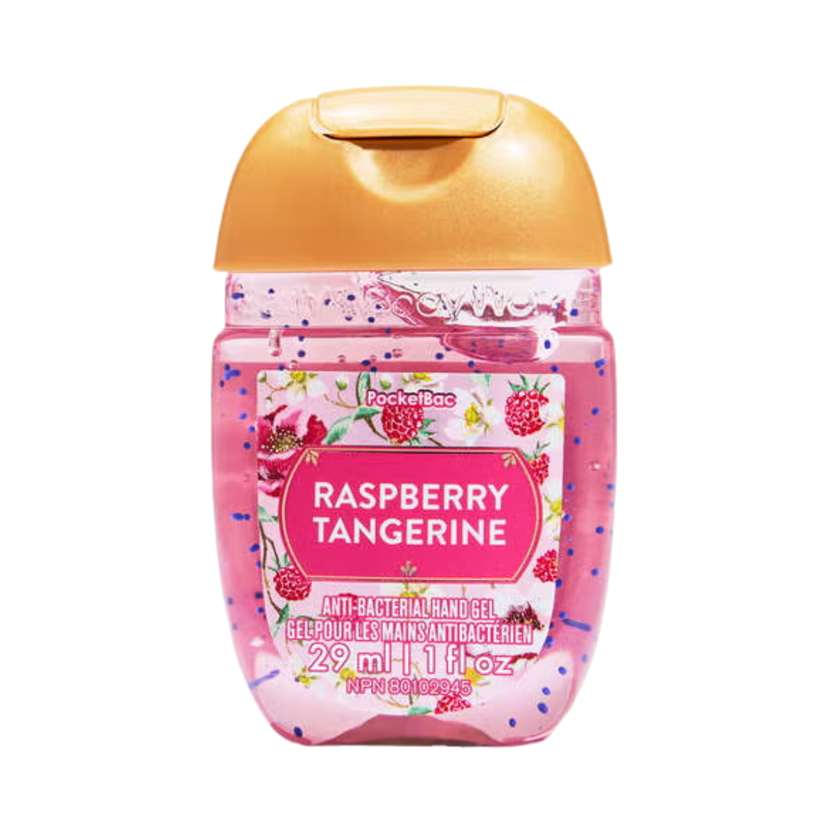 RASPBERRY TANGERINE POCKETBAC | GEL ANTIBACTERIAL