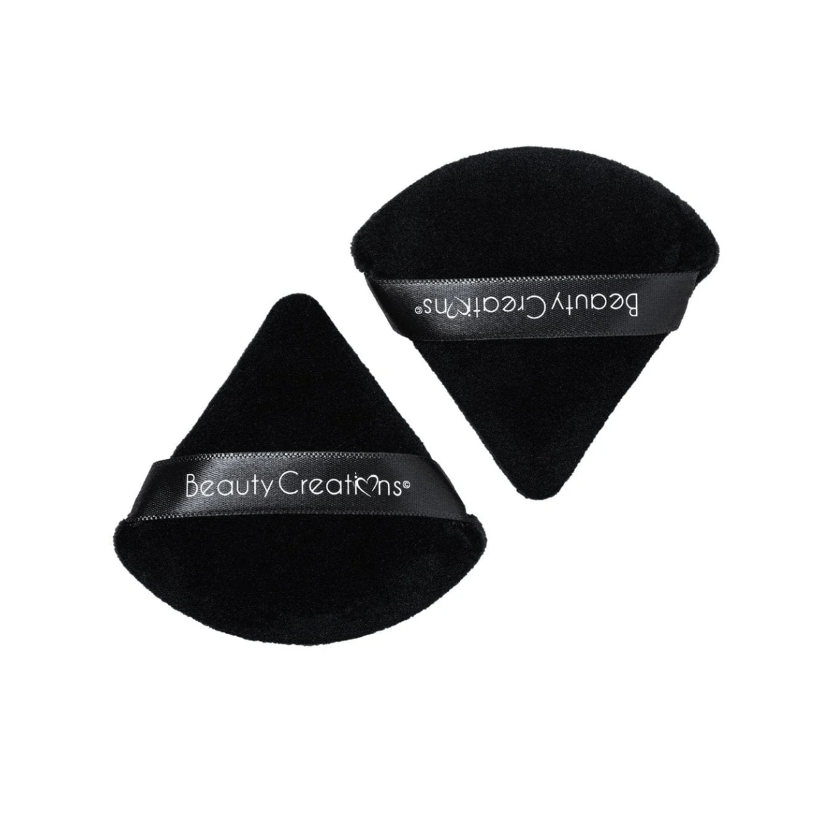 PUFF PUFF SET DE 2 PZAS DE BORLAS NEGRA