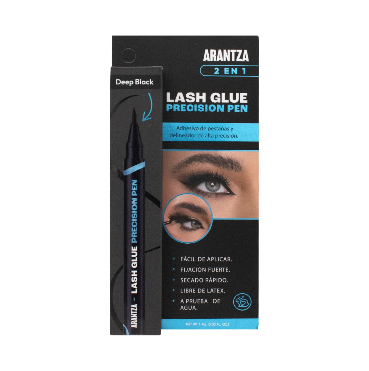 PRECISION PEN | ADHESIVO DE PESTAÑAS EN PLUMÓN NEGRO