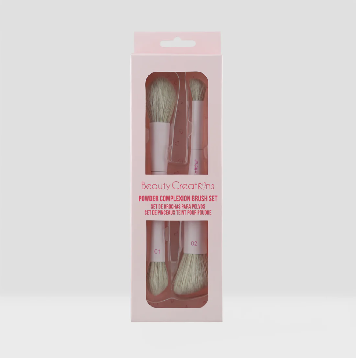 POWDER COMPLEXION BRUSH SET | SET DE BROCHAS DOBLE PARA POLVOS