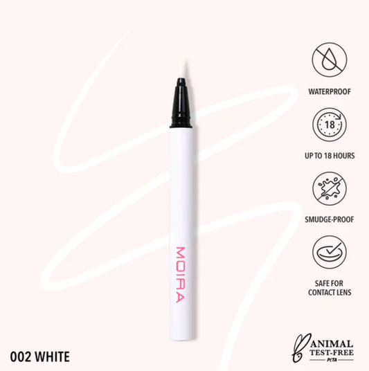 PRECISION LIQUID LINER 002 WHITE | PLUMÓN DELINEADOR BLANCO