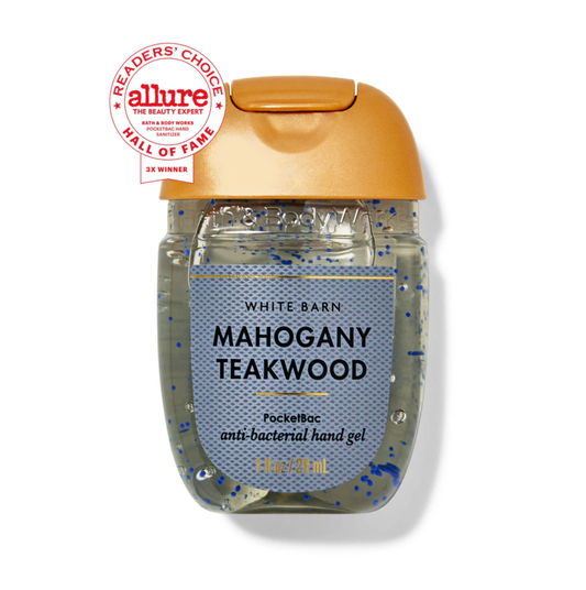 MAHOGANY TAEKWOOD POCKETBAC | GEL ANTIBACTERIAL