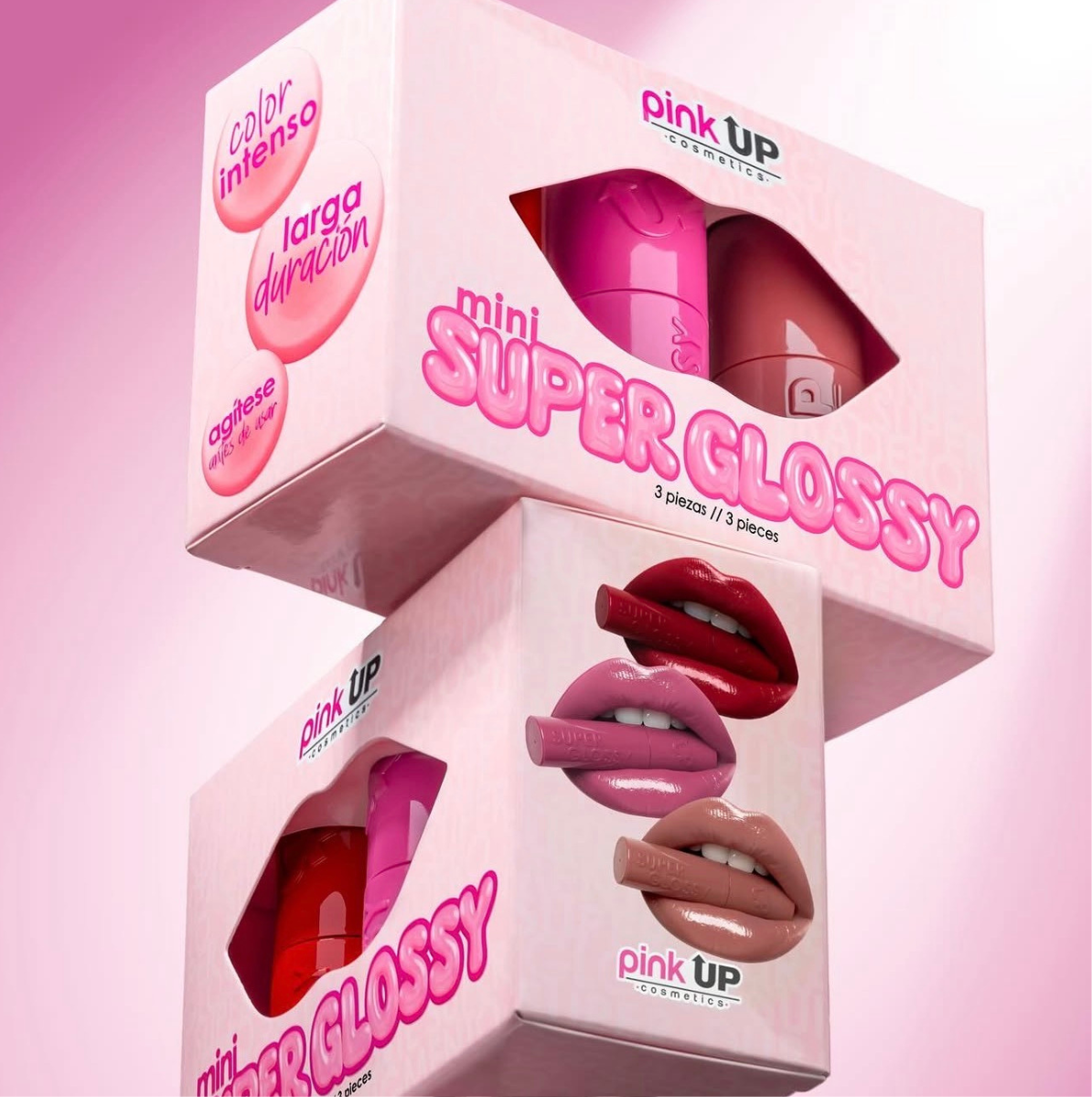 MINI SUPER GLOSSY KIT | NUDE · CHIC · DIVA
