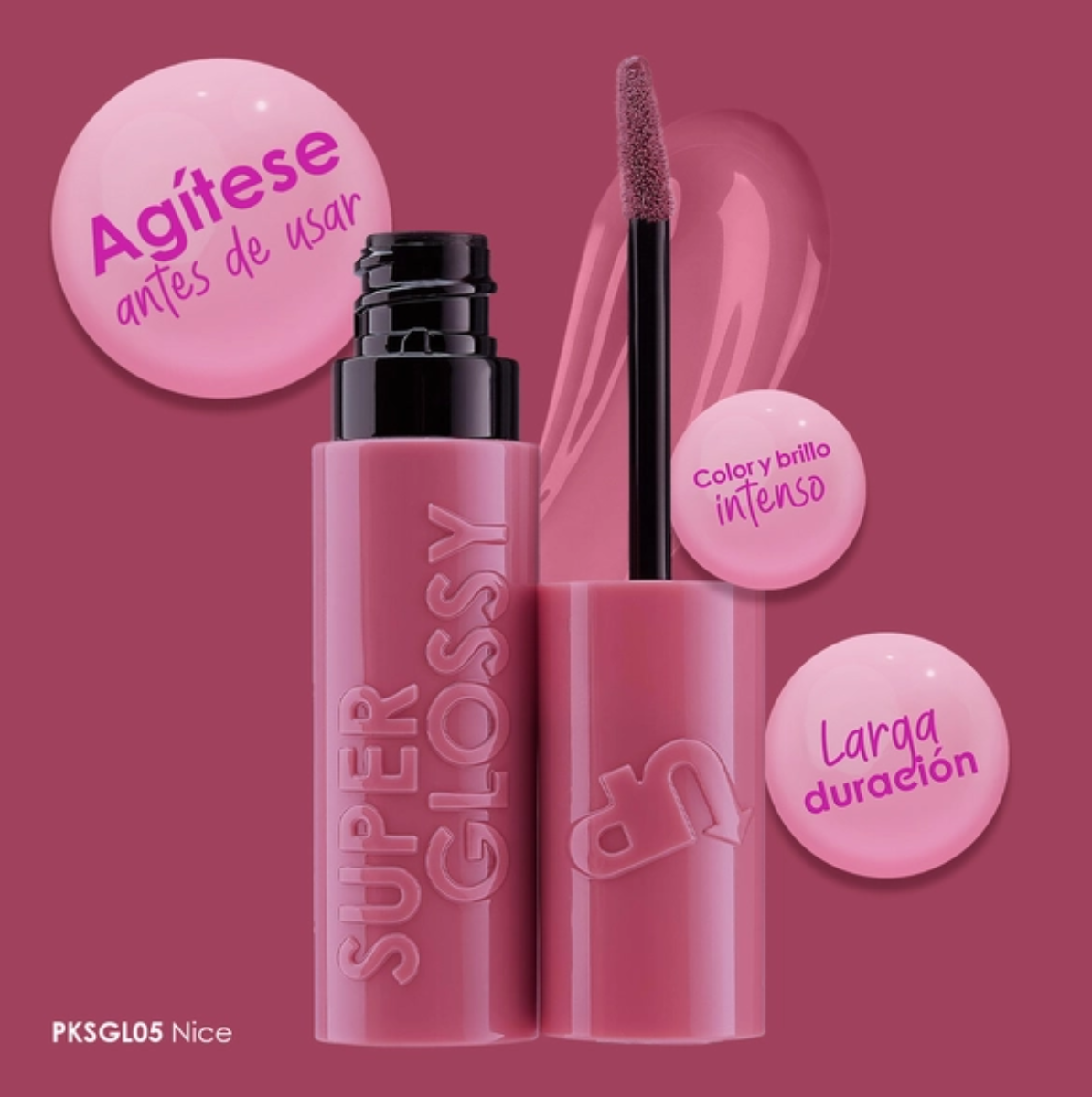 SUPER GLOSSY | BRILLO LABIAL DE LARGA DURACIÓN