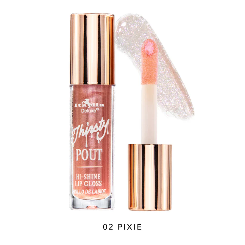 THIRSTY POUT SET 4 LIP GLOSS - CUTIE