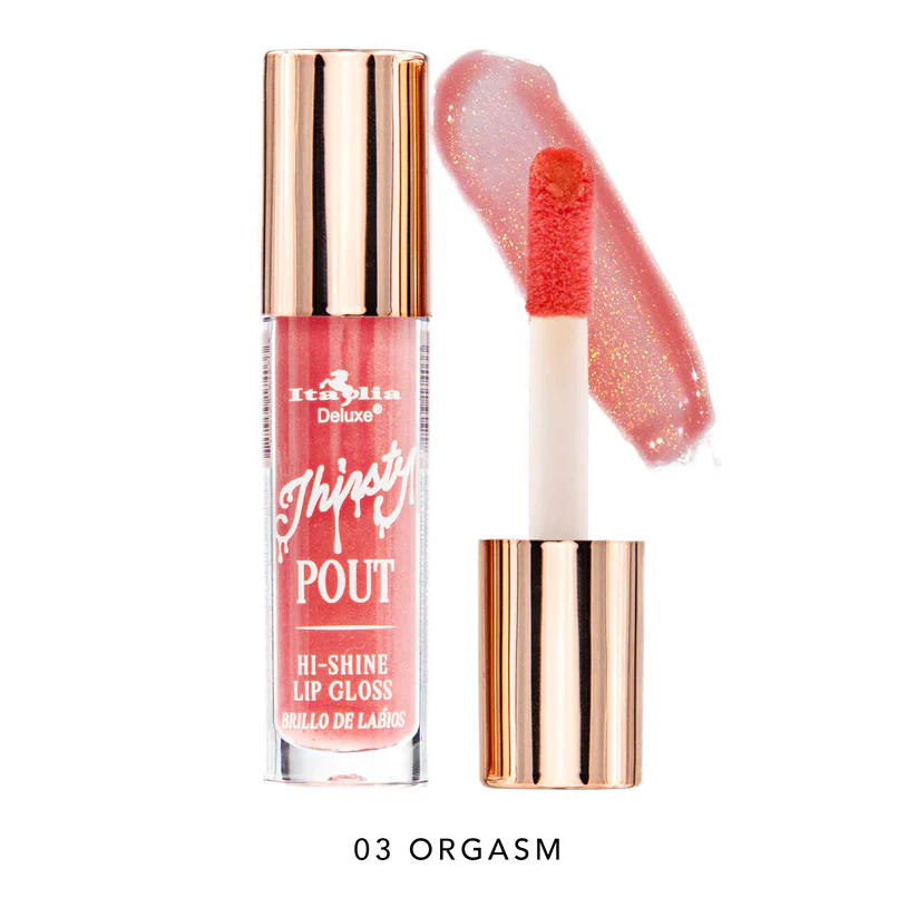 THIRSTY POUT SET 4 LIP GLOSS - SPICY