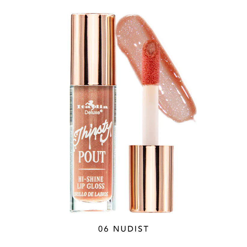 THIRSTY POUT SET 4 LIP GLOSS - NAUGHTY