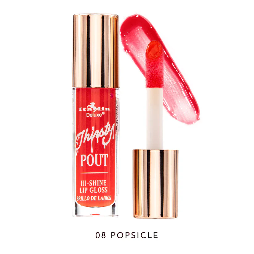 THIRSTY POUT SET 4 LIP GLOSS - SPICY