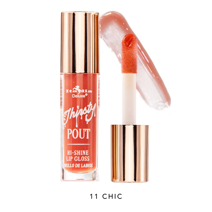 THIRSTY POUT SET 4 LIP GLOSS - NAUGHTY