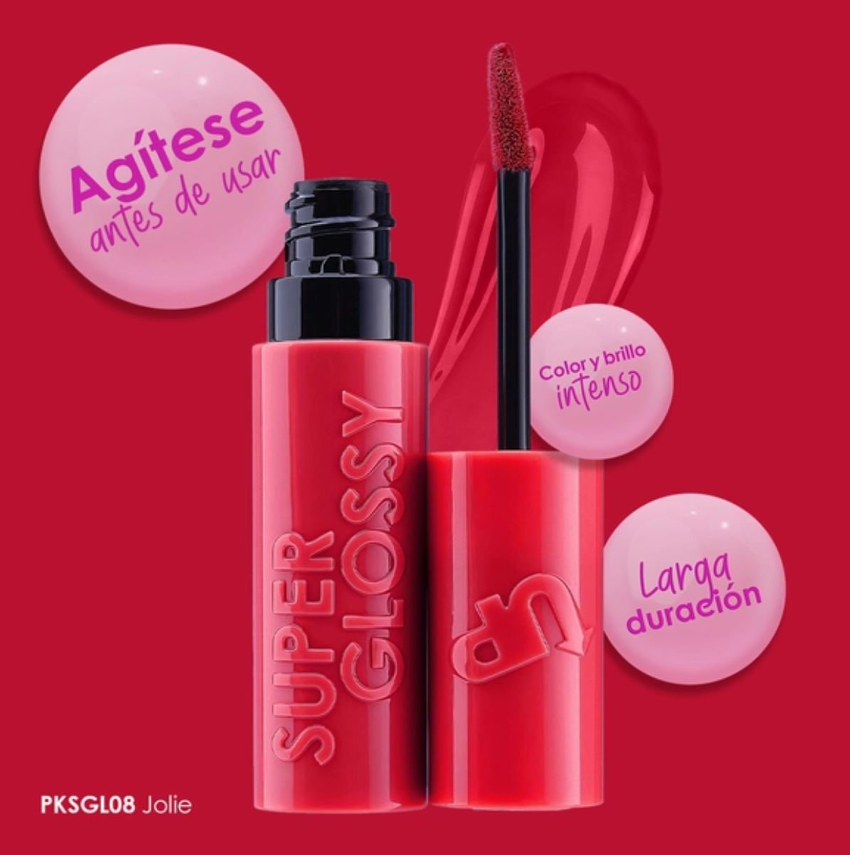 SUPER GLOSSY | BRILLO LABIAL DE LARGA DURACIÓN