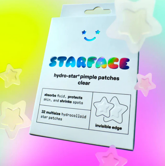 HYDRO-STAR® PIMPLE PATCHES CLEAR | PARCHES TRANSPARENTES HIDROCOLOIDES PARA BROTES