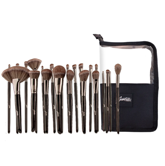 PRO BRUSH SET SMOKEY LUXE | SET 24 BROCHAS CON ESTUCHE