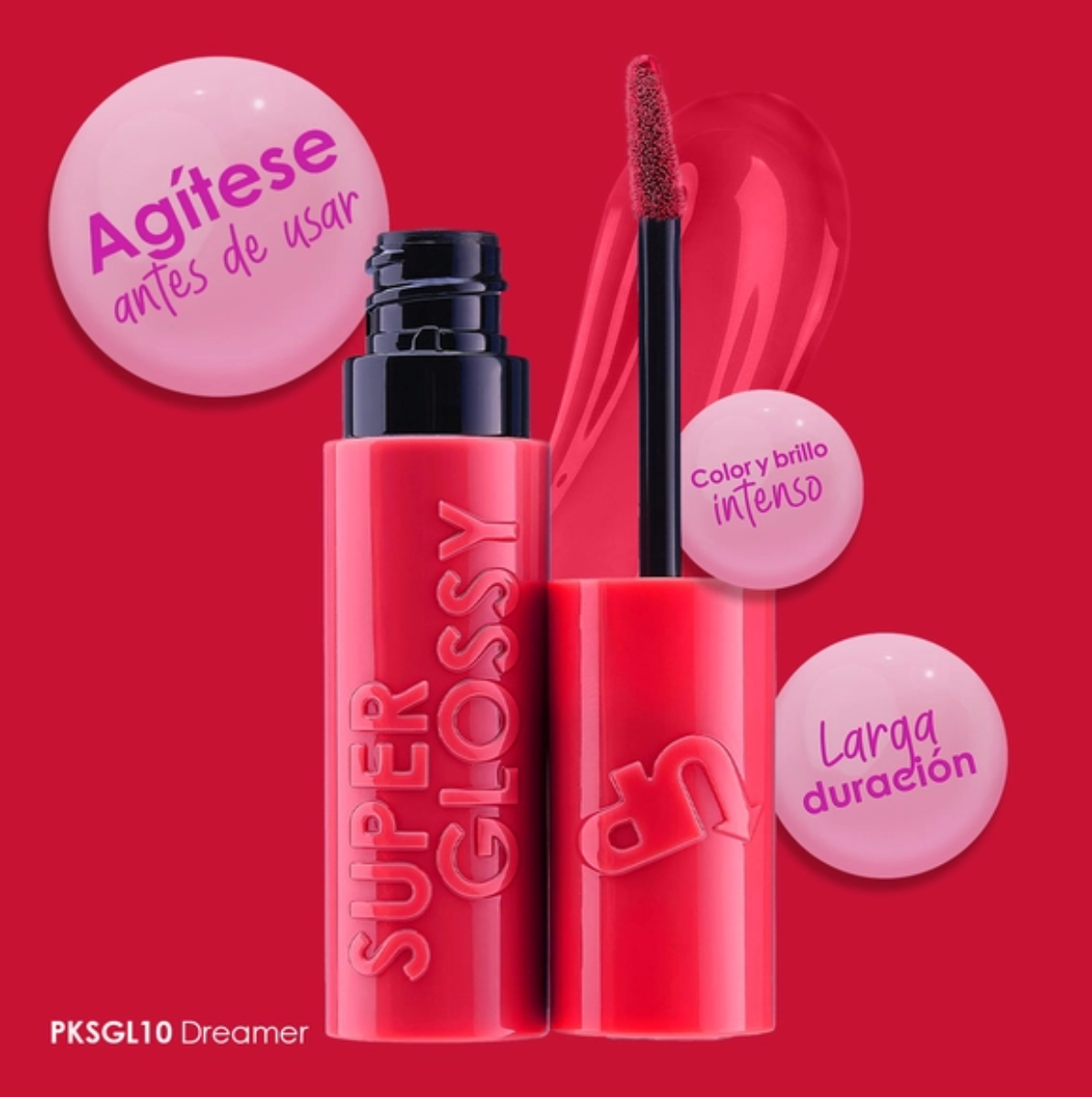 SUPER GLOSSY | BRILLO LABIAL DE LARGA DURACIÓN