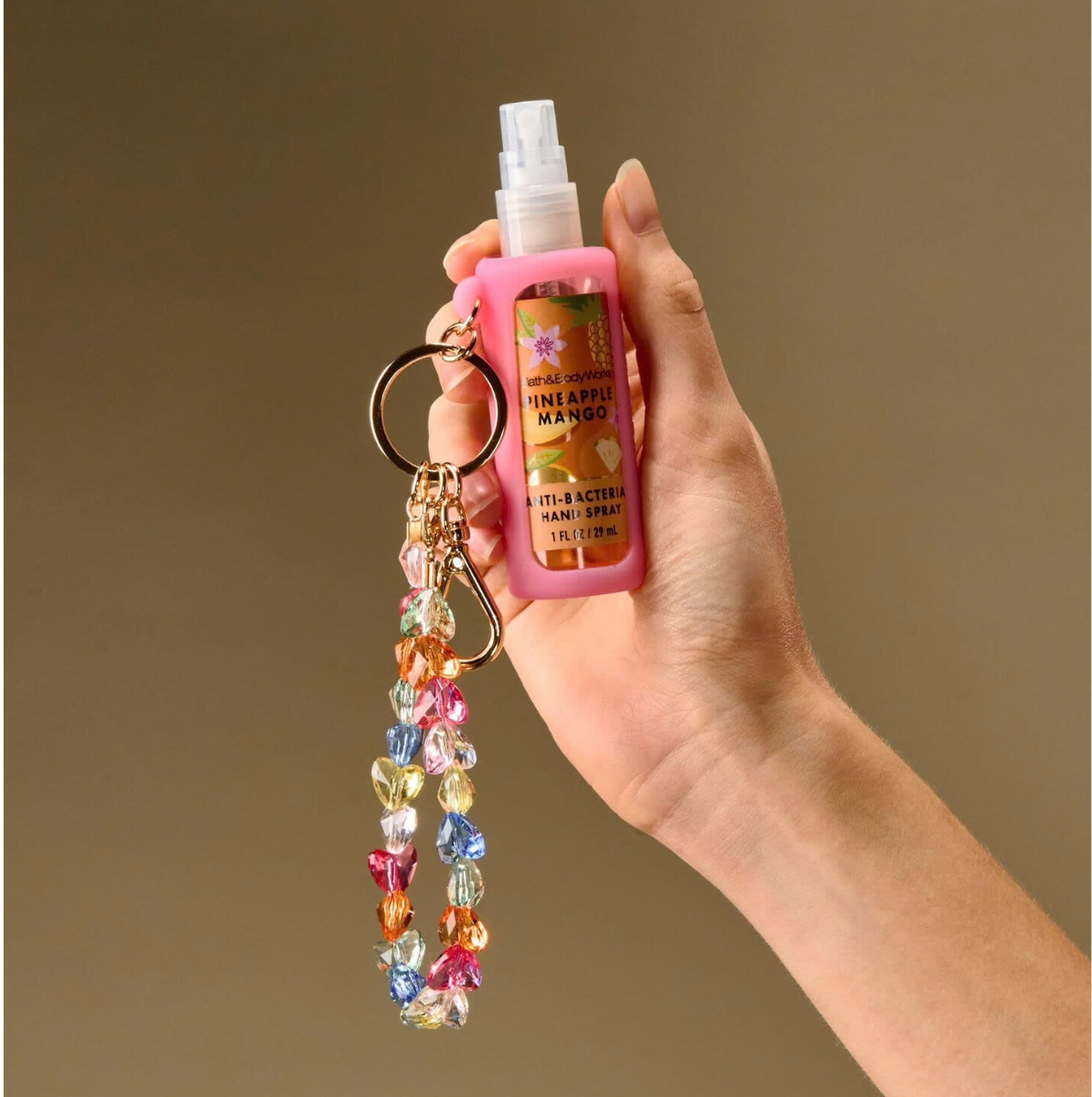 PINK WRISTLET | PORTASPRAY ANTIBACTERIAL