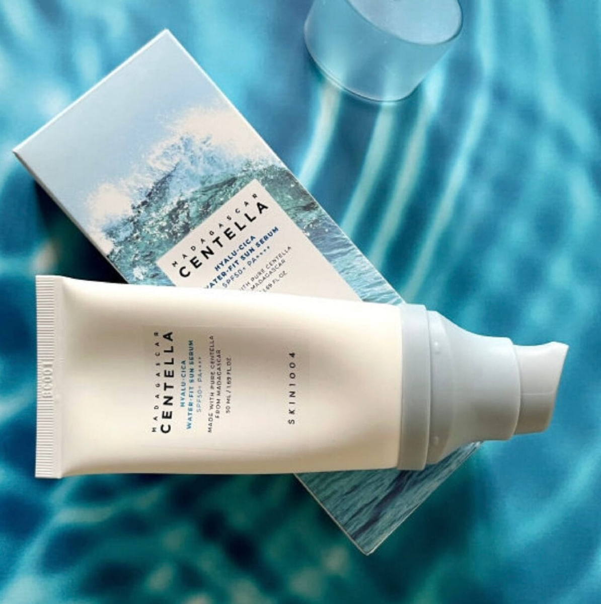 HYALU-CICA WATER-FIT SUN SERUM SPF50+ PA+ | BLOQUEADOR FACIAL