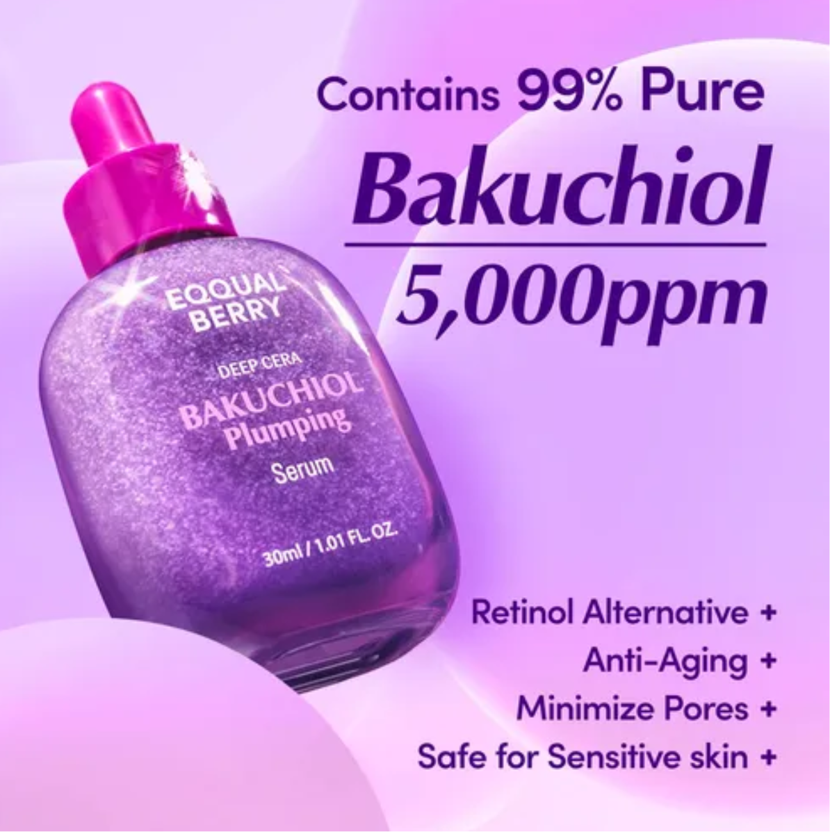 BAKUCHIOL PLUMPING SERUM 30ML | SUERO FACIAL