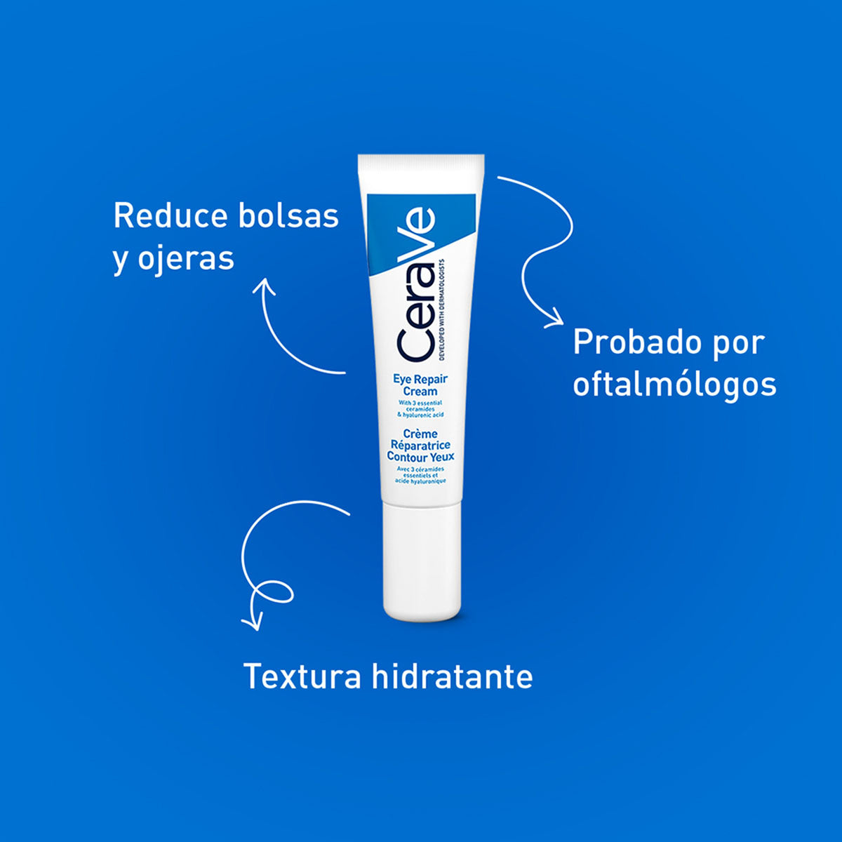EYE REPAIR CREAM | CREMA REPARADORA PARA EL CONTORNO DE OJOS 14.2G