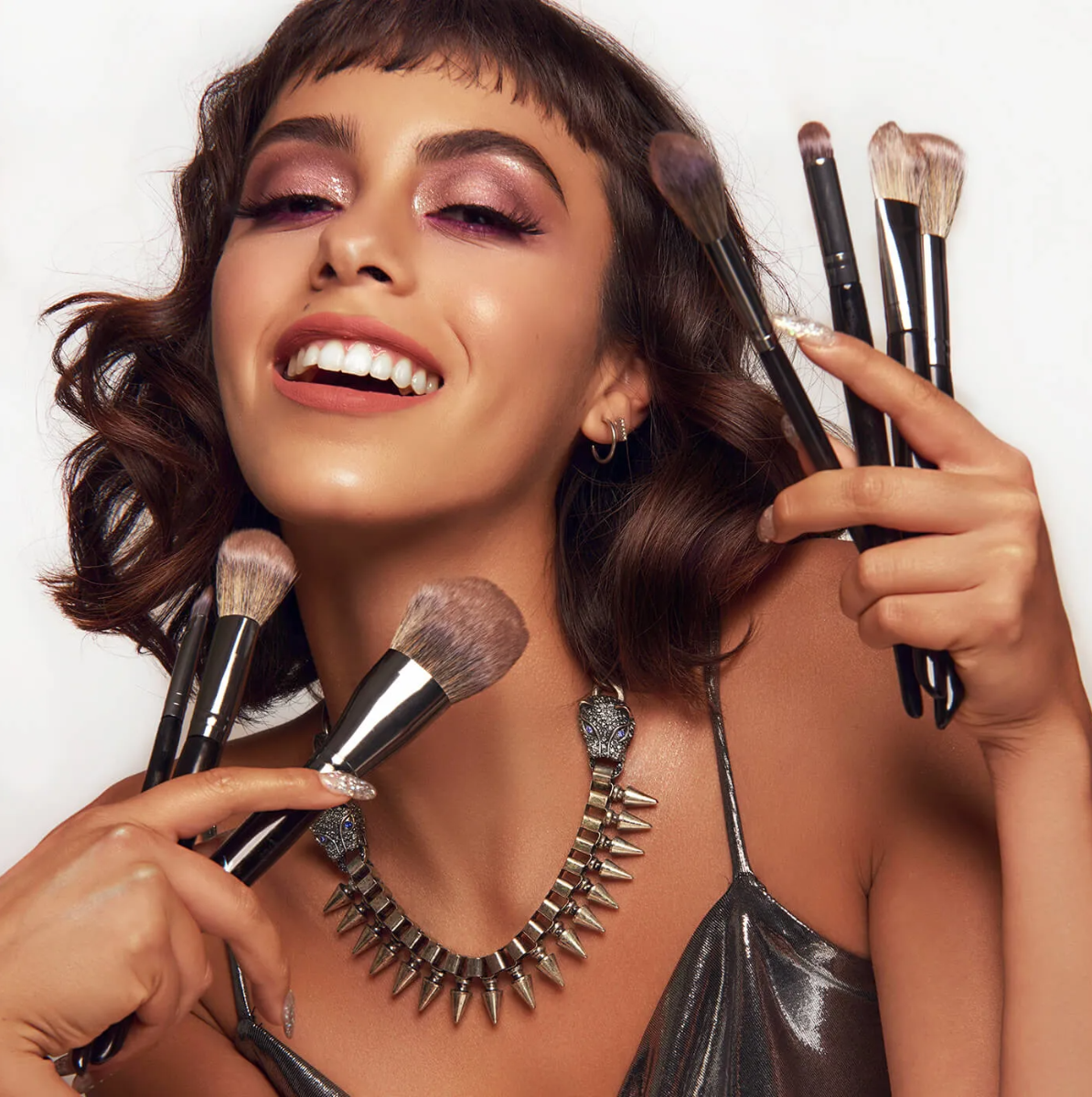 PRO BRUSH SET SMOKEY LUXE | SET 24 BROCHAS CON ESTUCHE