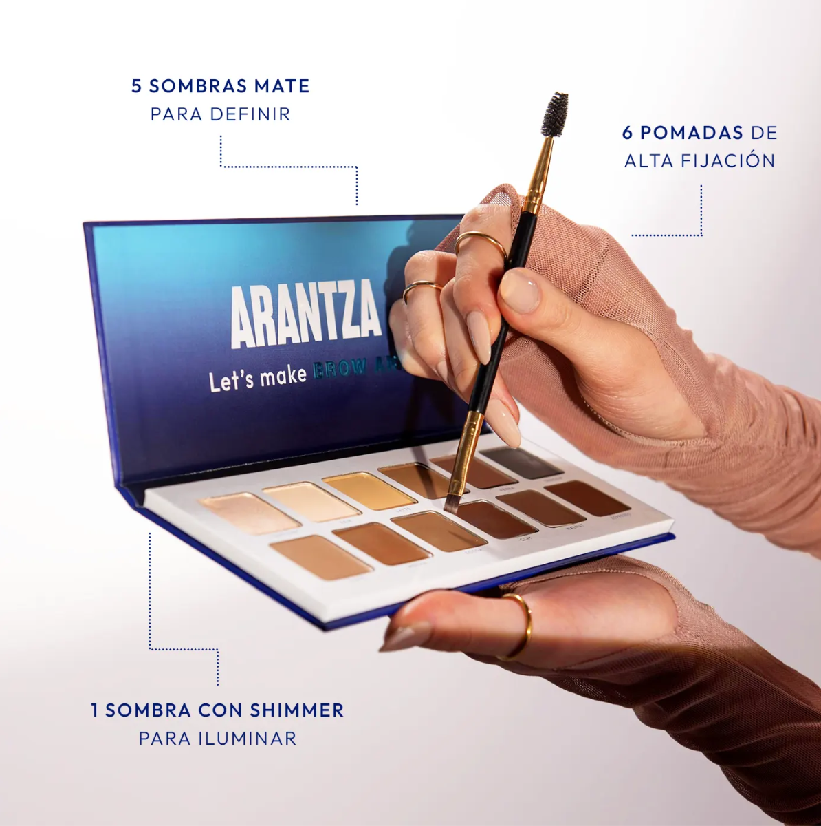 BROW ARTIST EYEBROWS PALETTE | PALETA PARA CEJAS