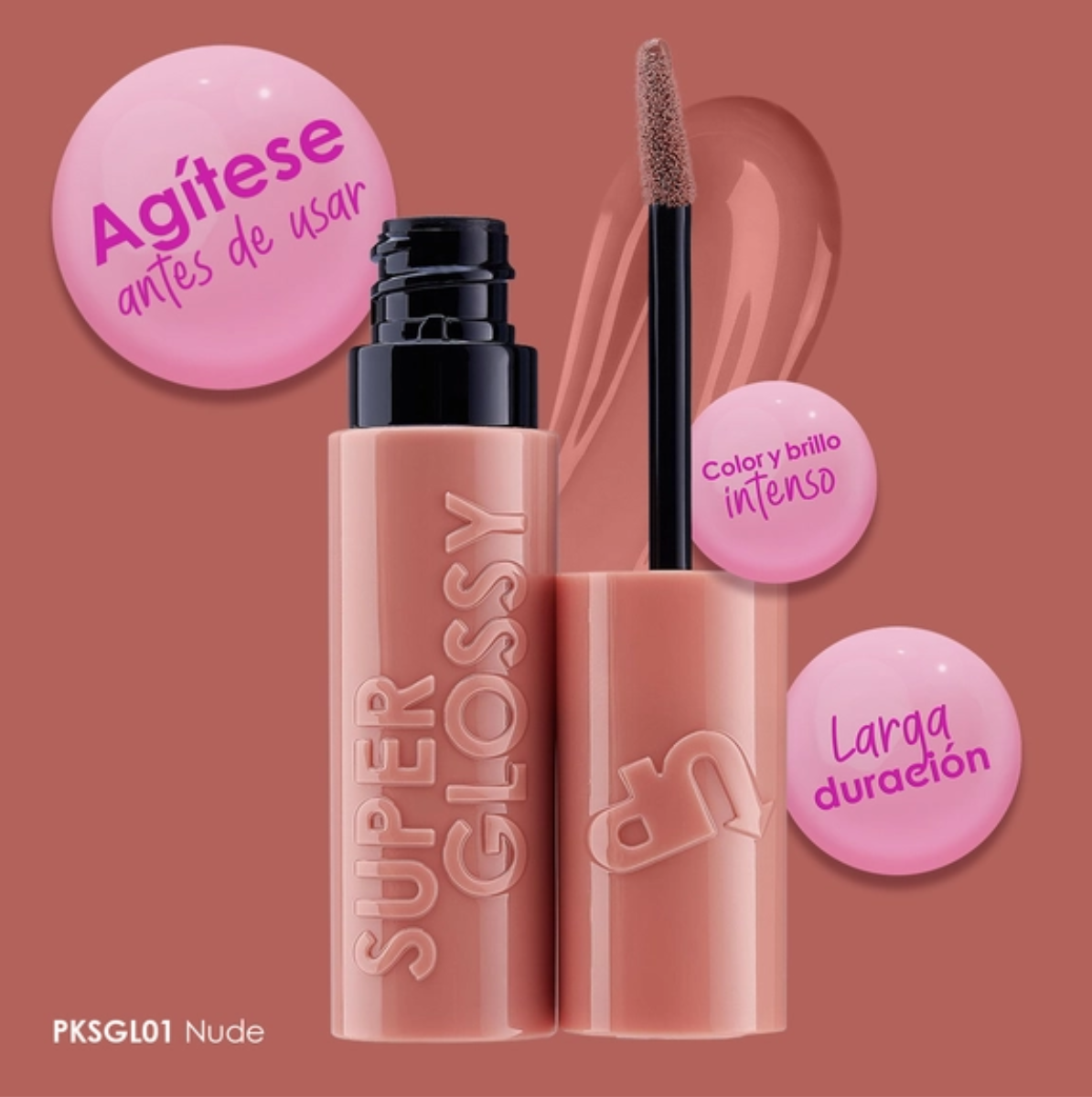 SUPER GLOSSY | BRILLO LABIAL DE LARGA DURACIÓN