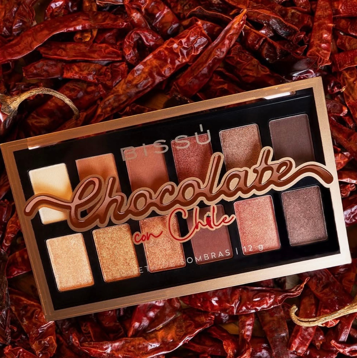 CHOCOLATE CON CHILE | PALETA DE SOMBRAS