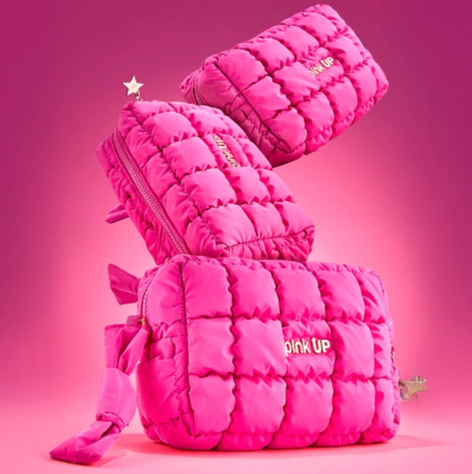 COSMETIQUERA PUFFER PINK EDICIÓN LIMITADA