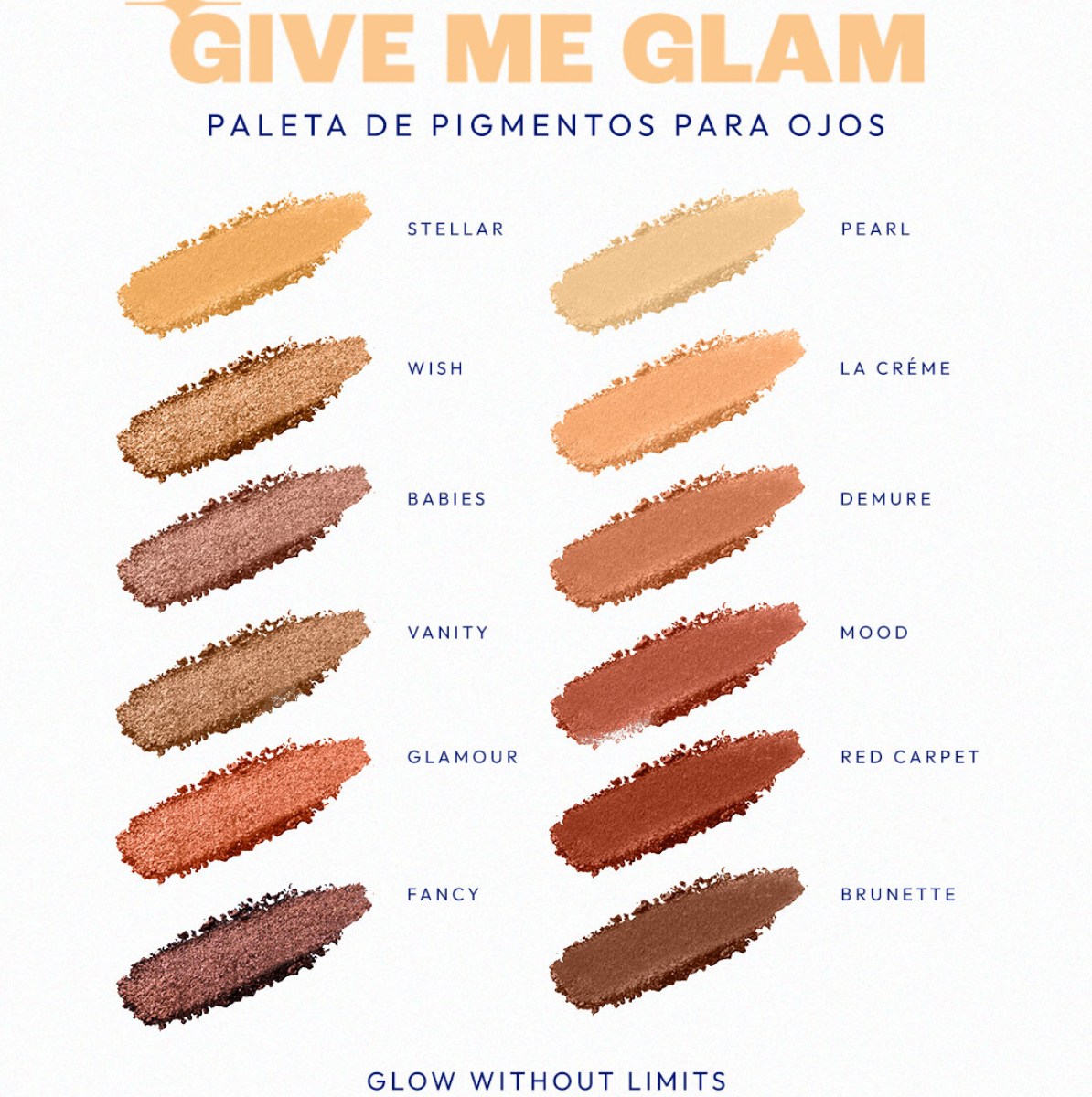 GIVE ME GLAM | PALETA DE SOMBRAS