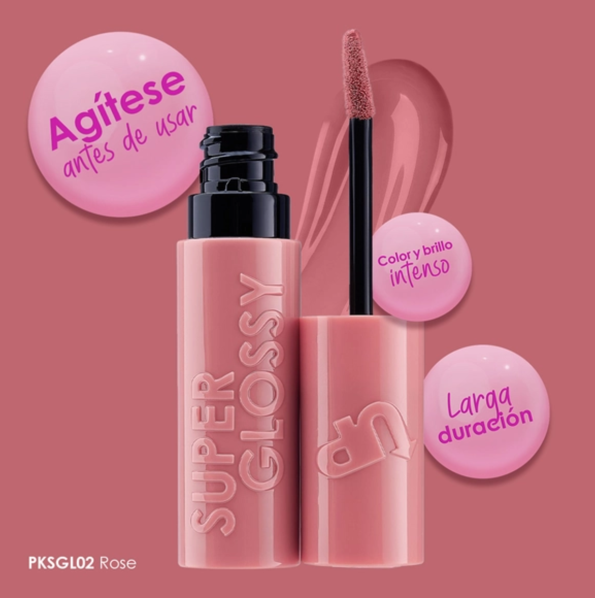 SUPER GLOSSY | BRILLO LABIAL DE LARGA DURACIÓN
