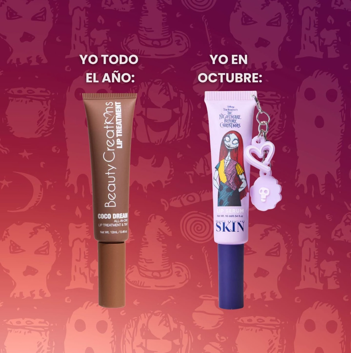 THE NIGHTMARE BEFORE CHRISTMAS LIP SERUM | TRATAMIENTO DE LABIOS