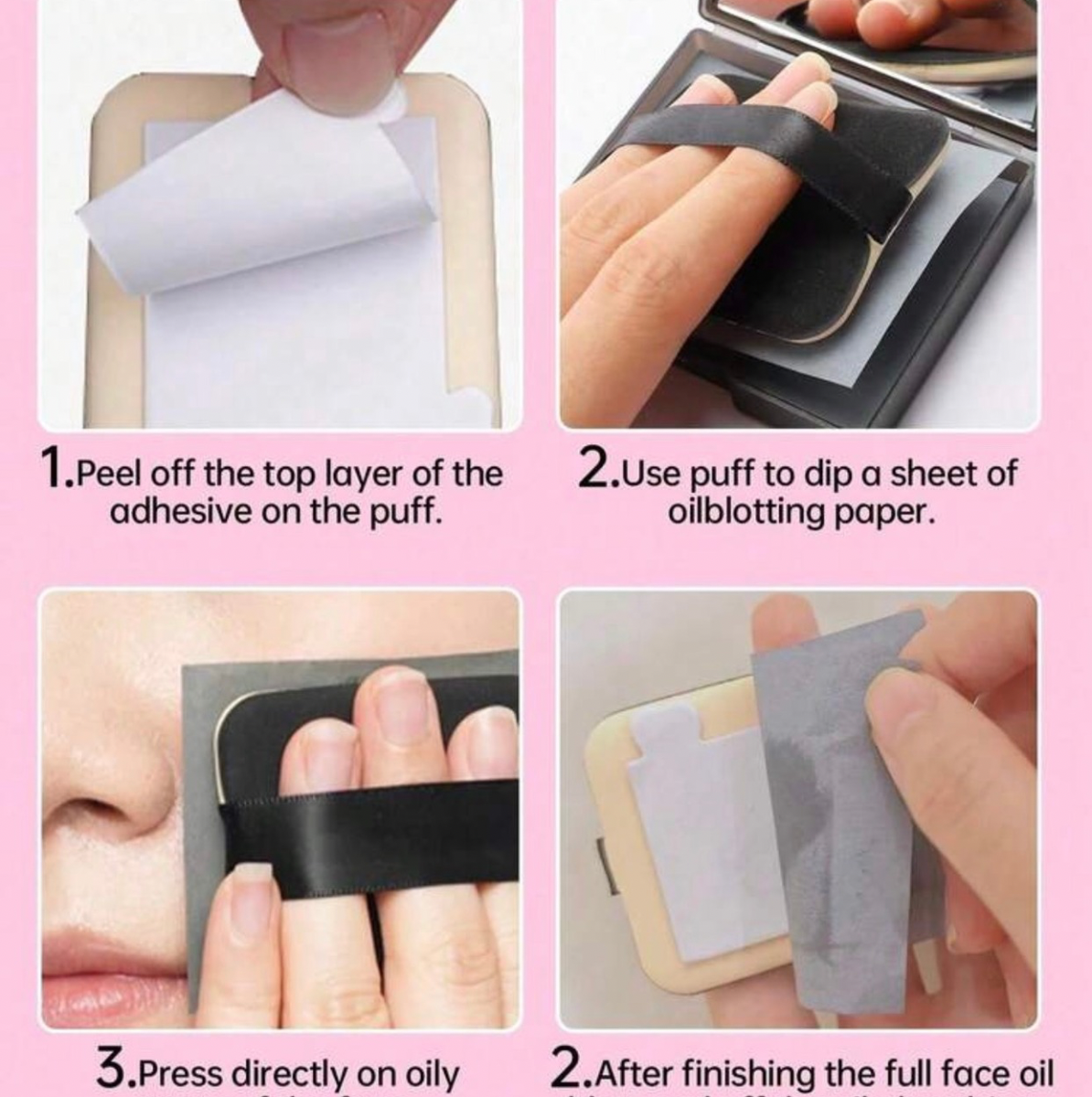 KIT PAPEL MATIFICANTE PARA ROSTRO