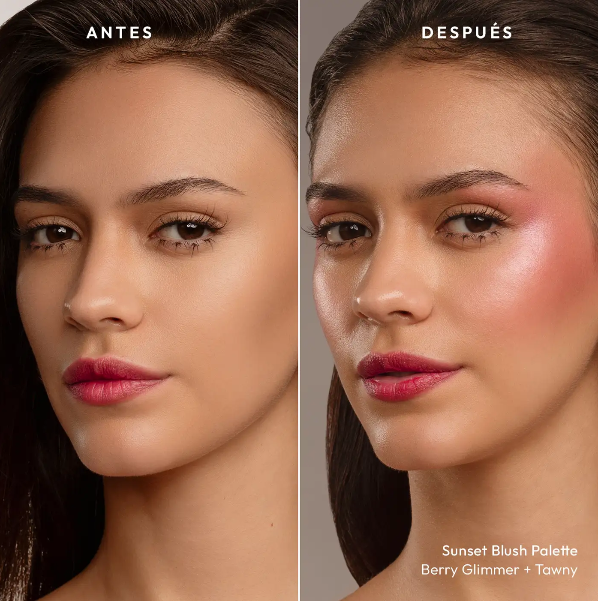SUNSET BLUSH & CONTOUR PALETTE | PALETA PARA ROSTRO