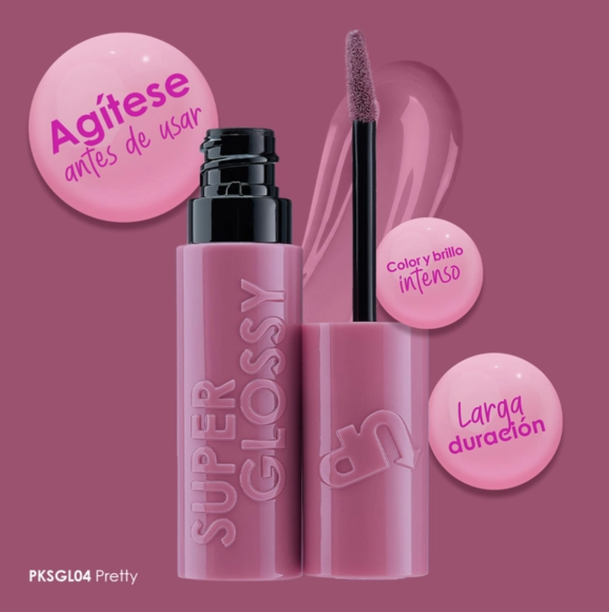 SUPER GLOSSY | BRILLO LABIAL DE LARGA DURACIÓN