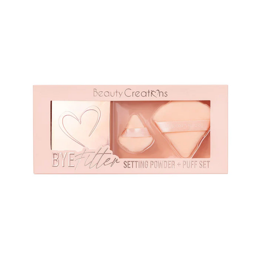 KIT BYE FILTER | SET POLVO FIJADOR SUELTO+ PUFF