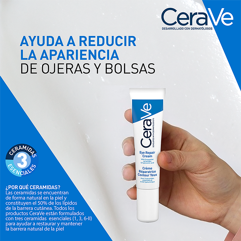 EYE REPAIR CREAM | CREMA REPARADORA PARA EL CONTORNO DE OJOS 14.2G